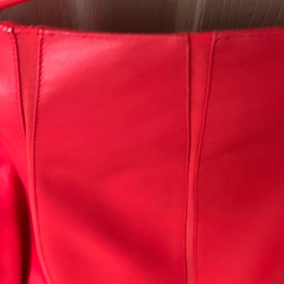 Red leather Lafayette - Picture 7 of 9